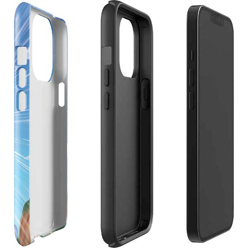 Dragon Ball Z Goku and Nimbus iPhone 15 Pro Impact Case