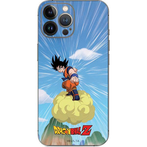 Dragon Ball Z Goku and Nimbus iPhone 15 Pro Max Skin