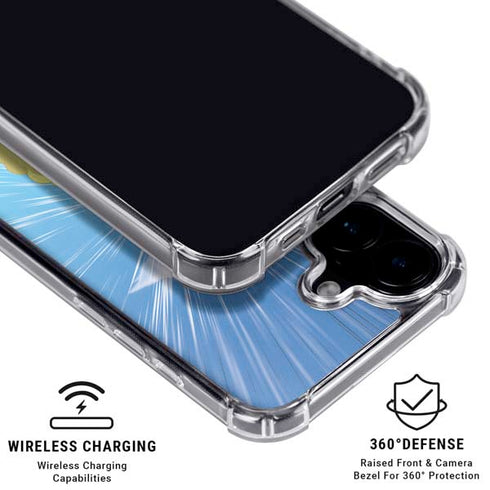 Dragon Ball Z Goku and Nimbus iPhone 16 MagSafe Case