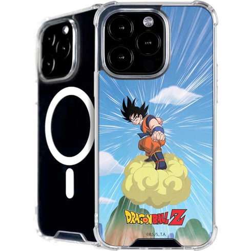 Dragon Ball Z Goku and Nimbus iPhone 16 Pro MagSafe Case