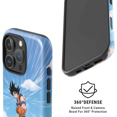Dragon Ball Z Goku and Nimbus iPhone 16 Pro Magsafe Impact Case