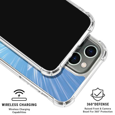 Dragon Ball Z Goku and Nimbus iPhone 16 Pro Max Clear Case