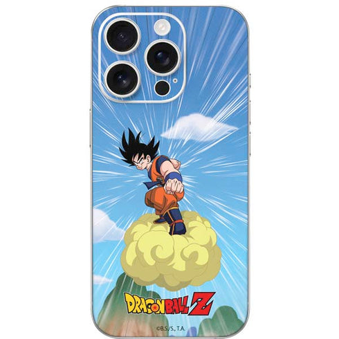 Dragon Ball Z Goku and Nimbus iPhone 16 Pro Skin