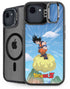 Dragon Ball Z Goku and Nimbus iPhone 16e Kickstand Case