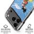 Dragon Ball Z Goku and Nimbus iPhone 18 Pro Clear Case