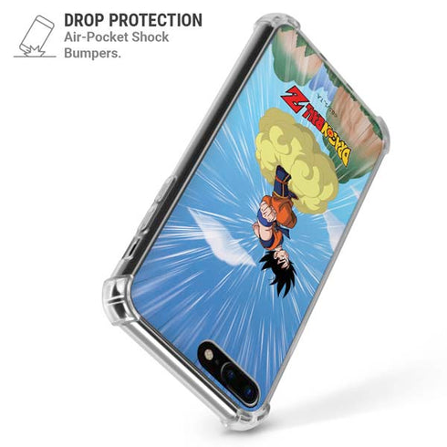 Dragon Ball Z Goku and Nimbus iPhone 7/8 Plus Clear Case