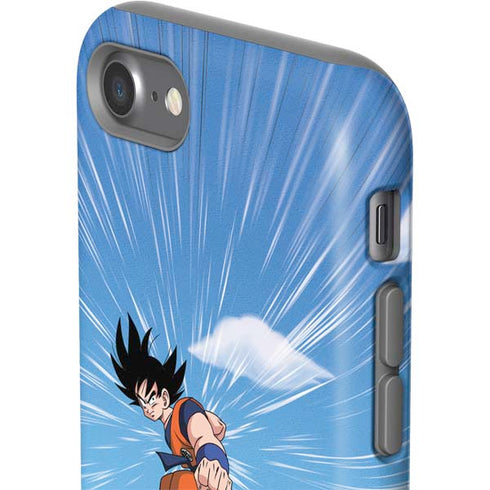 Dragon Ball Z Goku and Nimbus iPhone SE (2nd & 3rd Gen) Pro Case