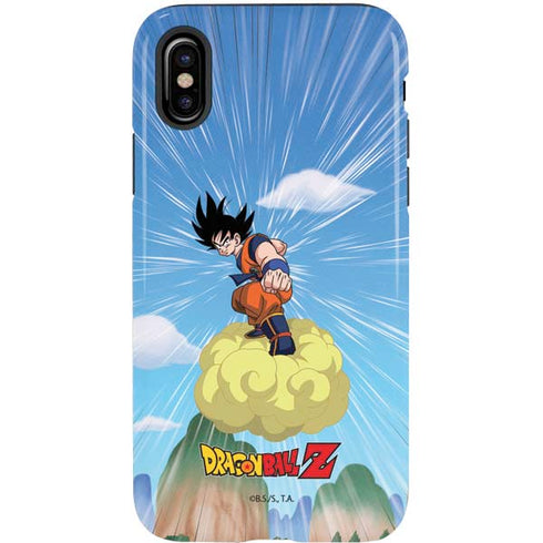 Dragon Ball Z Goku and Nimbus iPhone X Pro Case