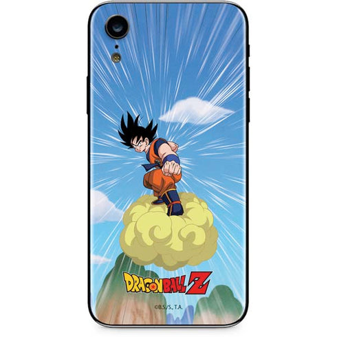 Dragon Ball Z Goku and Nimbus iPhone XR Skin
