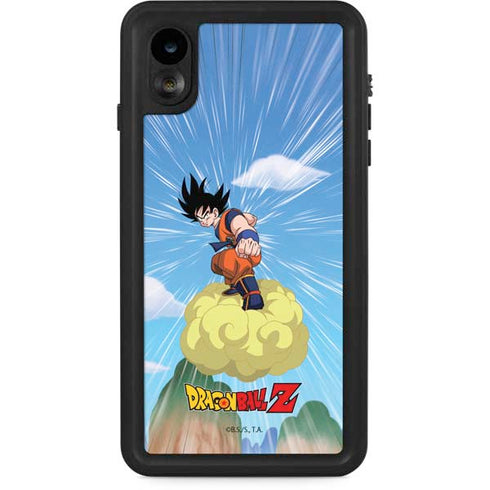 Dragon Ball Z Goku and Nimbus iPhone XR Waterproof Case