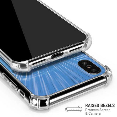 Dragon Ball Z Goku and Nimbus iPhone XS Max Clear Case