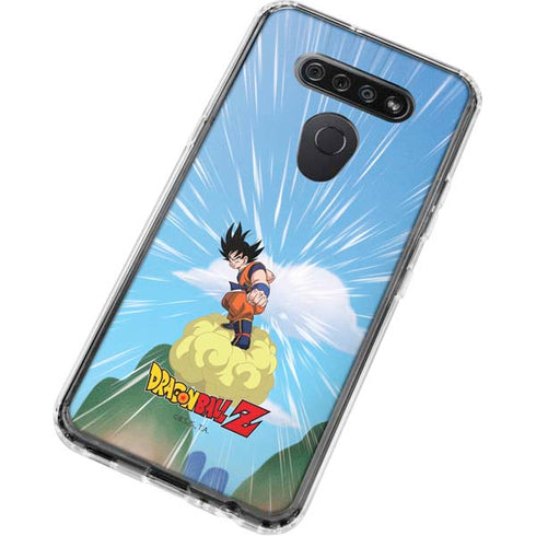Dragon Ball Z Goku and Nimbus LG K51/Q51 Clear Case