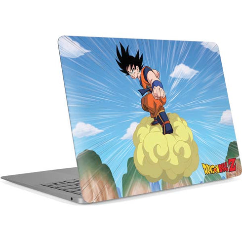 Dragon Ball Z Goku and Nimbus Apple MacBook Air Skin