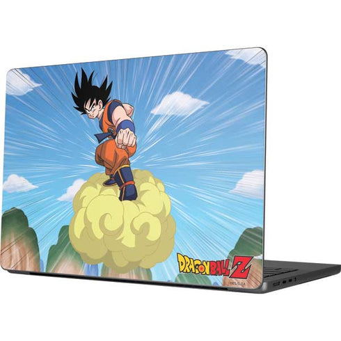 Dragon Ball Z Goku and Nimbus Apple MacBook Pro 14-inch Skin