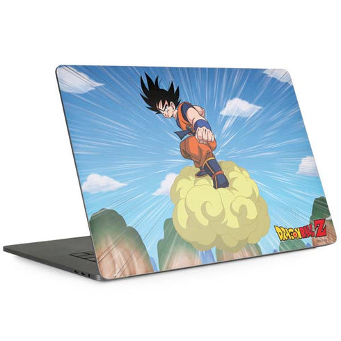 Dragon Ball Z Goku and Nimbus Apple MacBook Pro 15-inch Skin