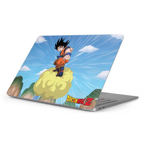 Dragon Ball Z Goku and Nimbus Apple MacBook Pro 16-inch Skin