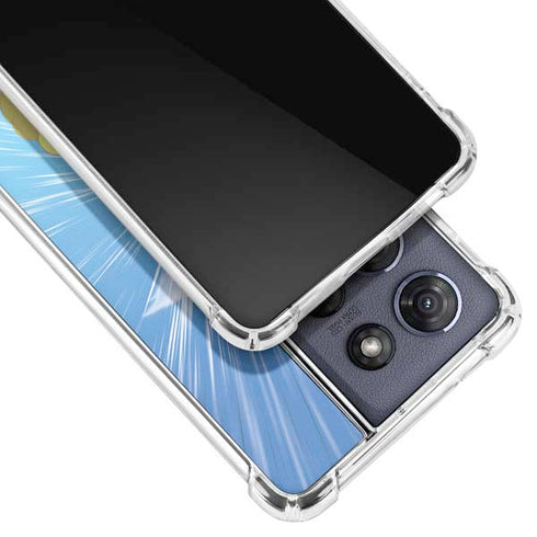 Dragon Ball Z Goku and Nimbus Moto G Stylus 5G (2025) Clear Case