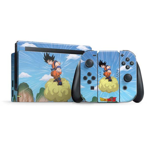 Dragon Ball Z Goku and Nimbus Nintendo Switch Bundle Skin