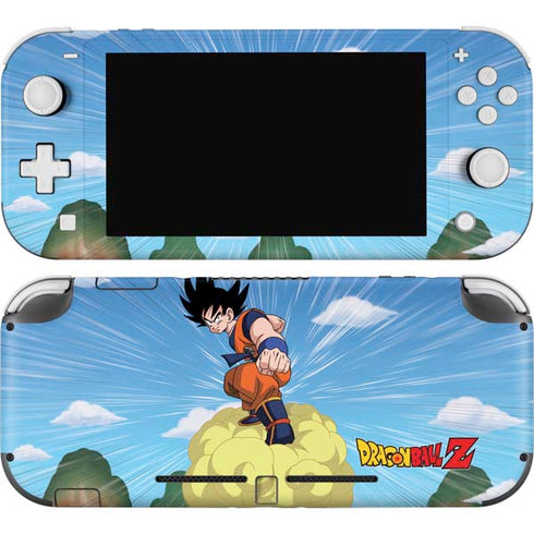 Dragon Ball Z Goku and Nimbus Nintendo Switch Lite Skin
