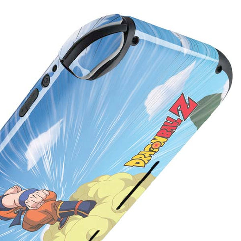 Dragon Ball Z Goku and Nimbus Nintendo Switch Lite Skin