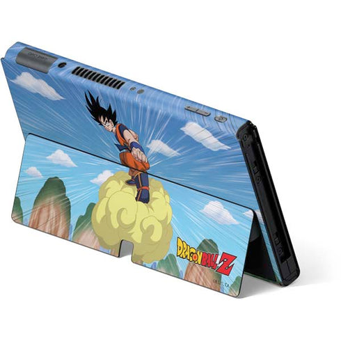 Dragon Ball Z Goku and Nimbus Nintendo Switch OLED (2021) Skin