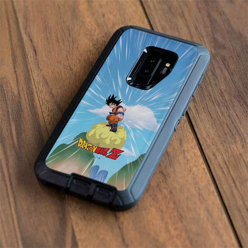 Dragon Ball Z Goku and Nimbus Otterbox Defender Galaxy Skin
