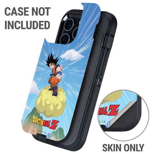 Dragon Ball Z Goku and Nimbus Otterbox Defender iPhone Skin