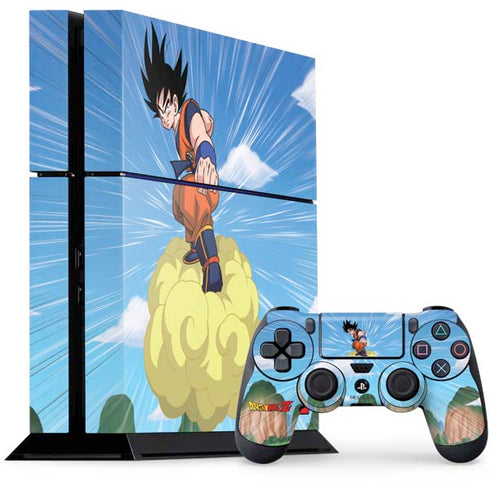Dragon Ball Z Goku and Nimbus PS4 Console and Controller Bundle Skin