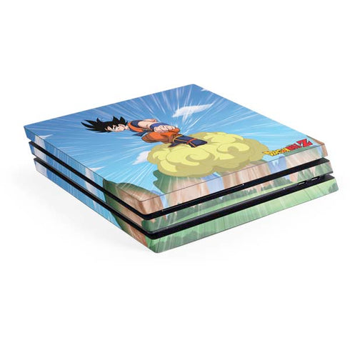 Dragon Ball Z Goku and Nimbus PS4 Pro Console Skin