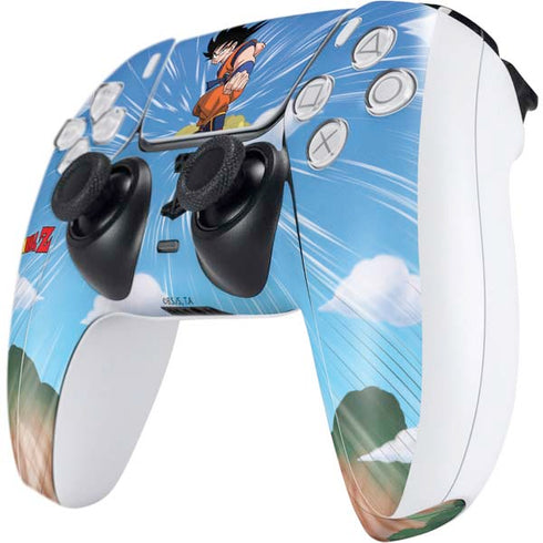 Dragon Ball Z Goku and Nimbus PS5 Controller Skin