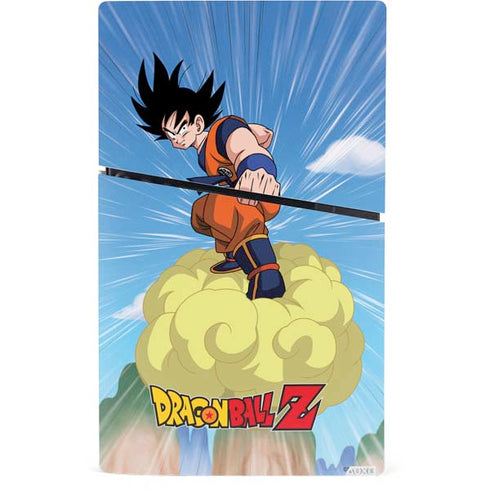 Dragon Ball Z Goku and Nimbus PS5 Slim Digital Edition Console Skin