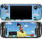 Dragon Ball Z Goku and Nimbus Steam Deck Handheld Gaming Computer OLED Skin
