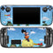 Dragon Ball Z Goku and Nimbus Steam Deck Handheld Gaming Computer Skin