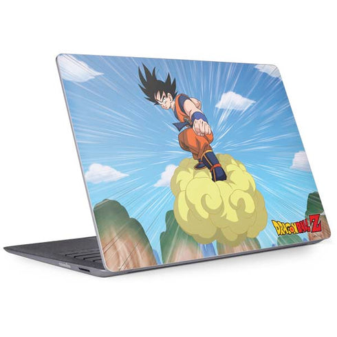 Dragon Ball Z Goku and Nimbus Surface Laptop 2 Skin
