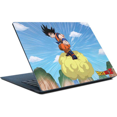 Dragon Ball Z Goku and Nimbus Surface Laptop Skin