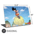 Dragon Ball Z Goku and Nimbus Universal Laptop 17in (13.8 x 10in) Skin