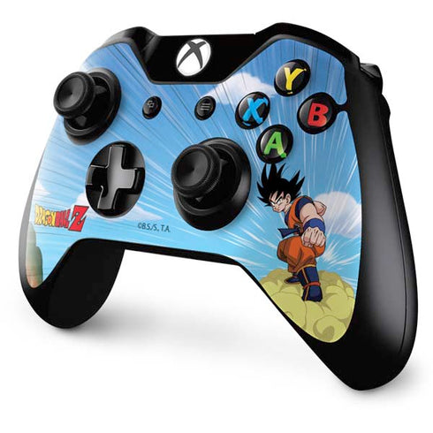 Dragon Ball Z Goku and Nimbus Xbox One Controller Skin