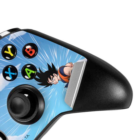 Dragon Ball Z Goku and Nimbus Xbox One X Controller Skin