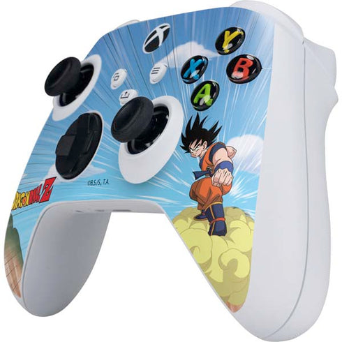 Dragon Ball Z Goku and Nimbus Xbox Series S Controller Skin
