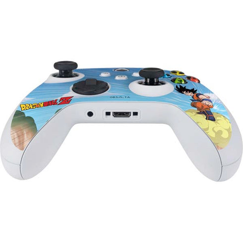 Dragon Ball Z Goku and Nimbus Xbox Series S Controller Skin