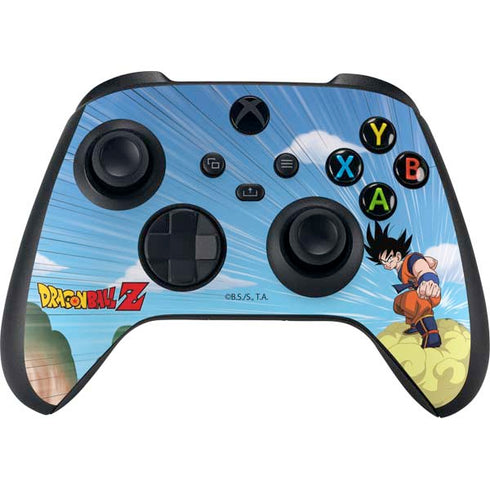 Dragon Ball Z Goku and Nimbus Xbox Series X Controller Skin