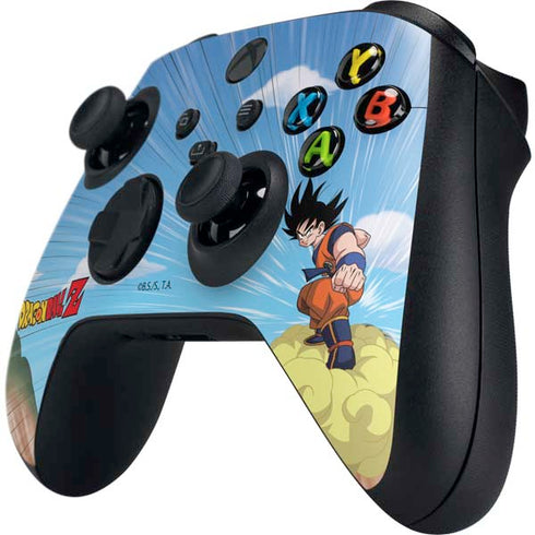 Dragon Ball Z Goku and Nimbus Xbox Series X Controller Skin