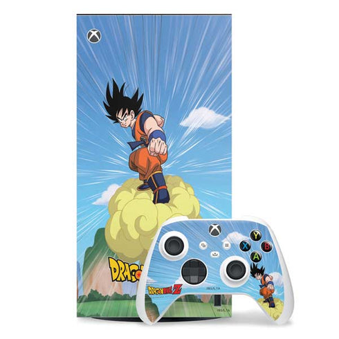 Dragon Ball Z Goku and Nimbus Xbox Series X Skins