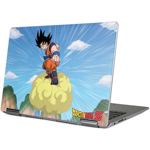 Dragon Ball Z Goku and Nimbus Yoga 710 14in Skin