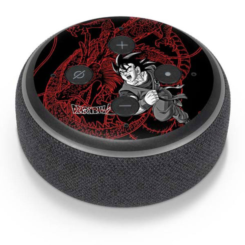 Dragon Ball Z Goku and Shenron Amazon Echo Dot Skin