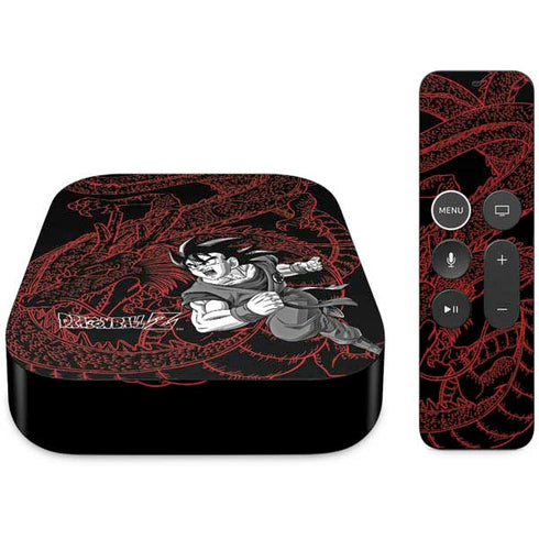 Dragon Ball Z Goku and Shenron Apple TV Skin