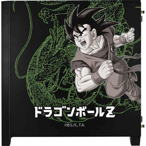Dragon Ball Z Goku and Shenron Corsair 4000D Tempered Glass Mid-Tower ATX Case Skin