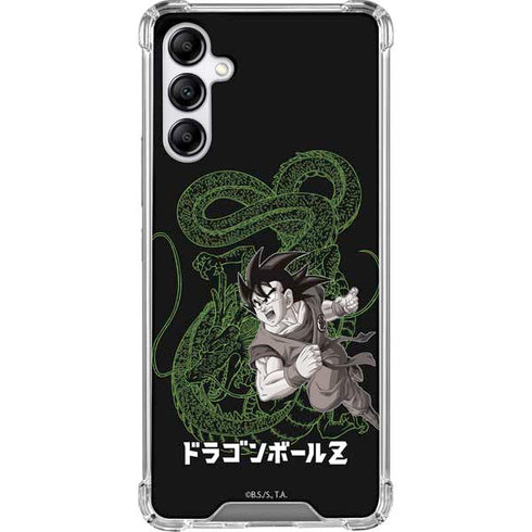 Dragon Ball Z Goku and Shenron Galaxy A14 5G Clear Case