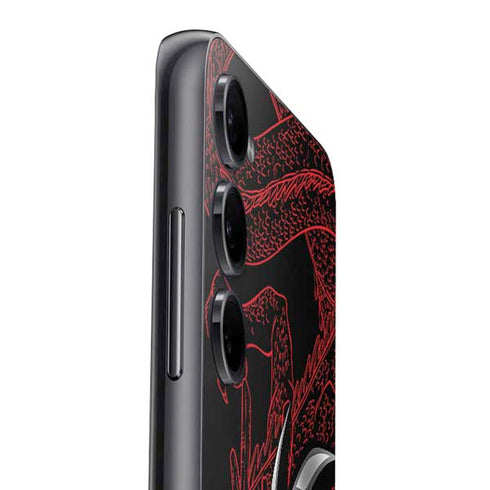 Dragon Ball Z Goku and Shenron Galaxy A14 5G Skin