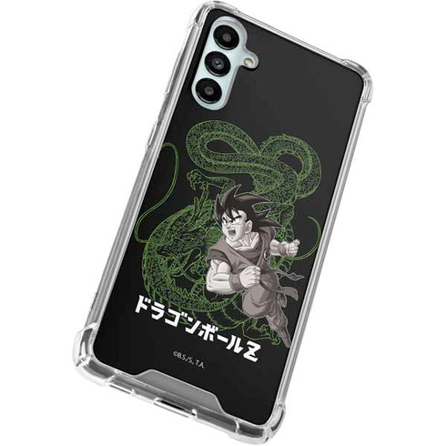 Dragon Ball Z Goku and Shenron Galaxy A15 5G Clear Case